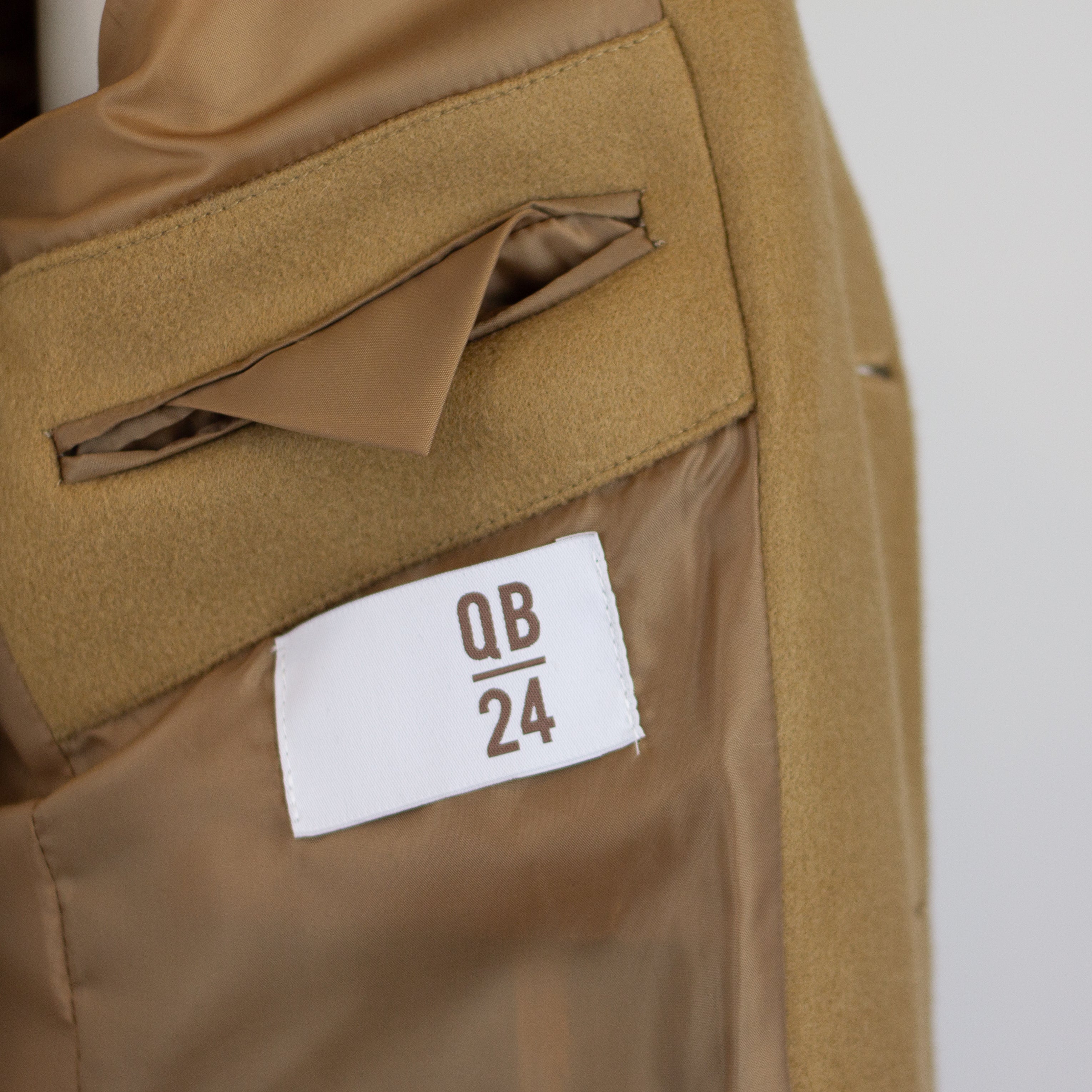 Cappotto QB24 Bice Cammello