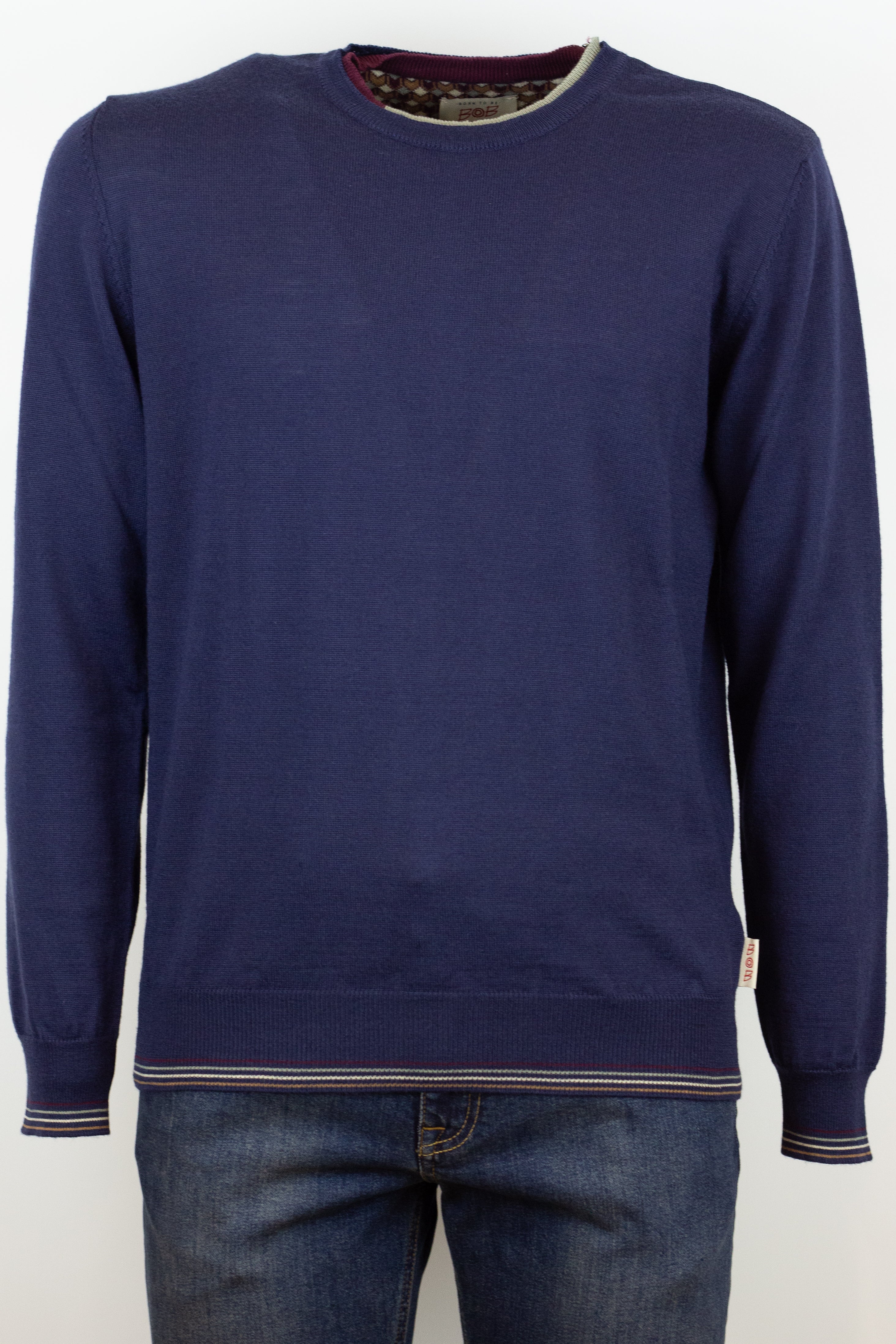 Maglione BOB modello Scaf Blu