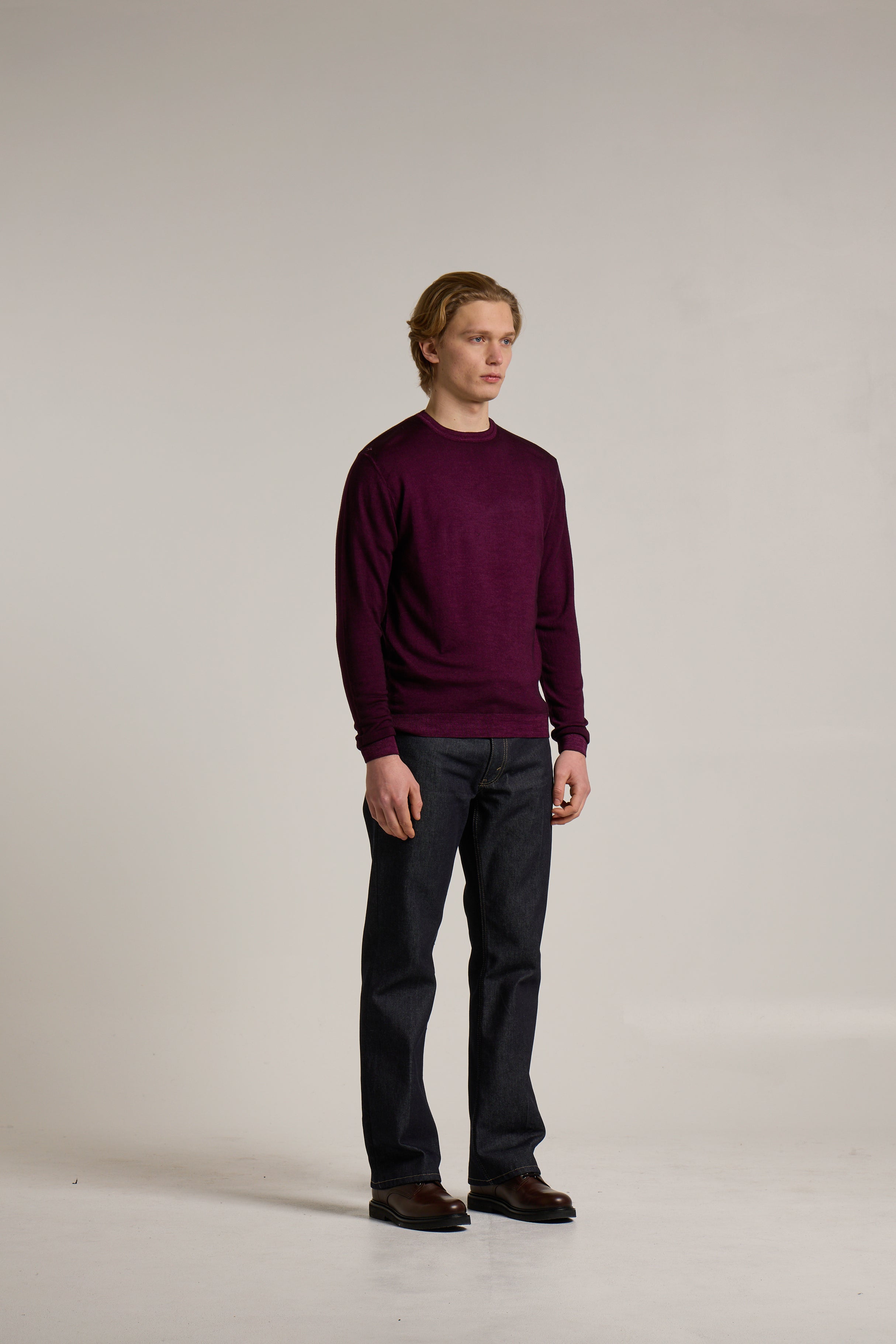 Pullover Wool & Co. Girocollo Merinos Vintage