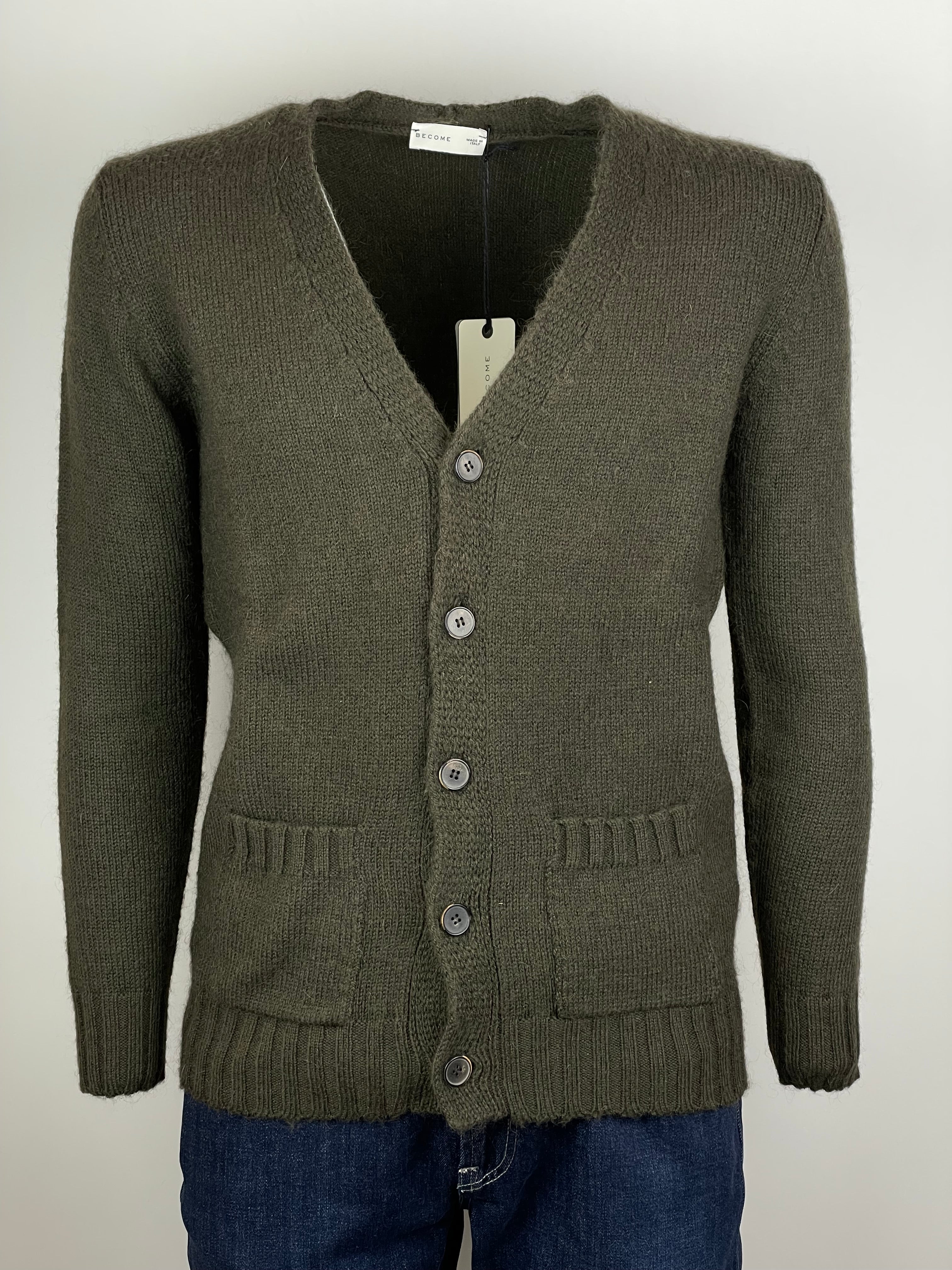Cardigan Become Verde 541419A