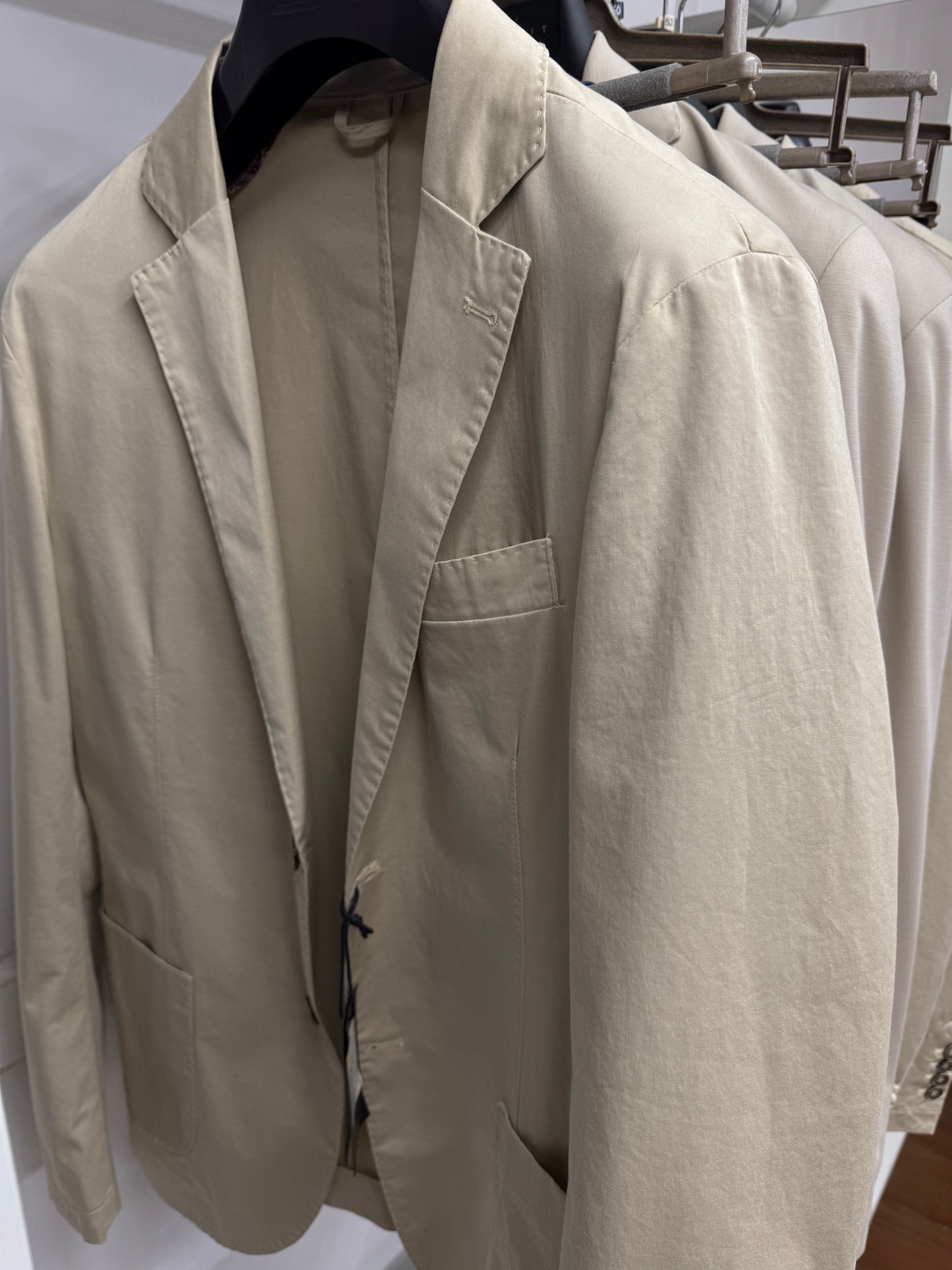 Giacca raso beige Marco nils