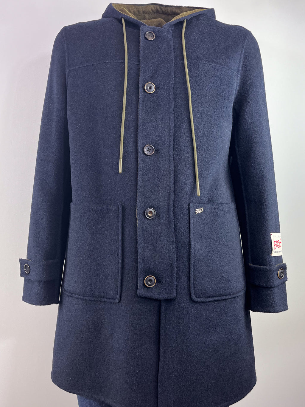 Cappotto BOB CHAD Blu e Verde