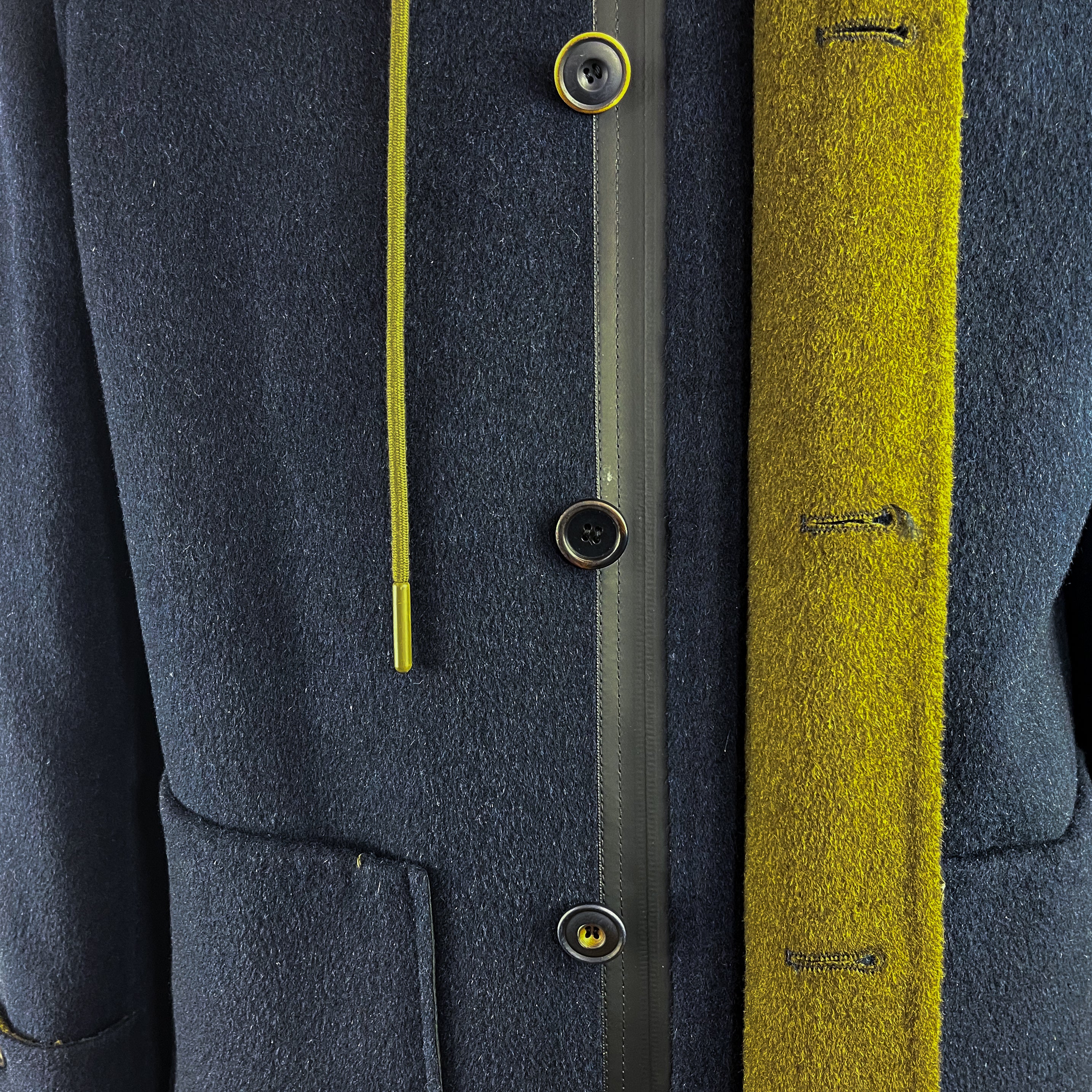 Cappotto BOB CHAD Blu e Verde