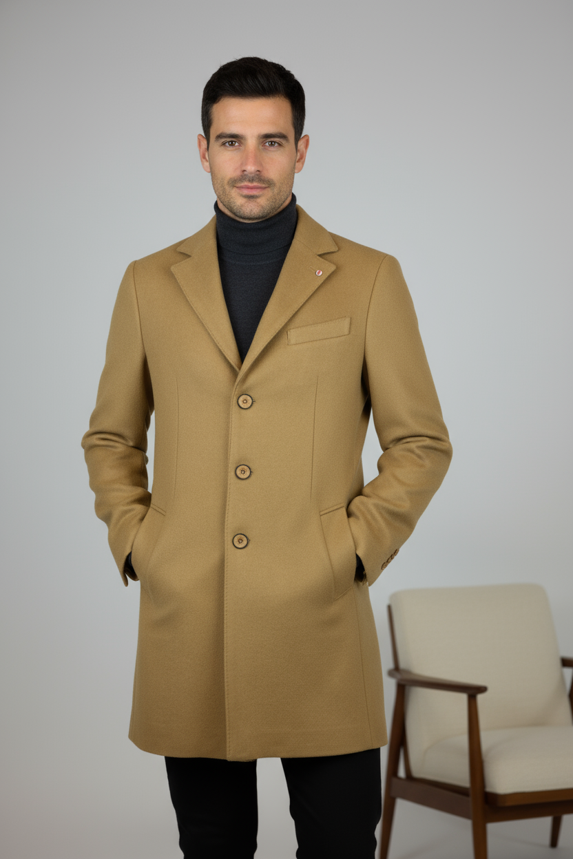 Cappotto QB24 Bice Cammello