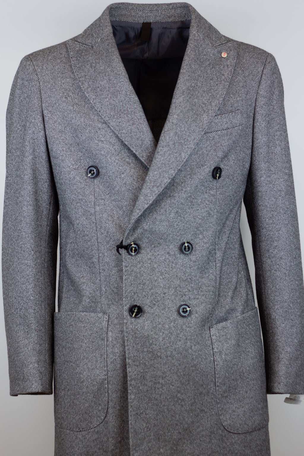 Cappotto QB24 Doppiopetto Brenda Grigio