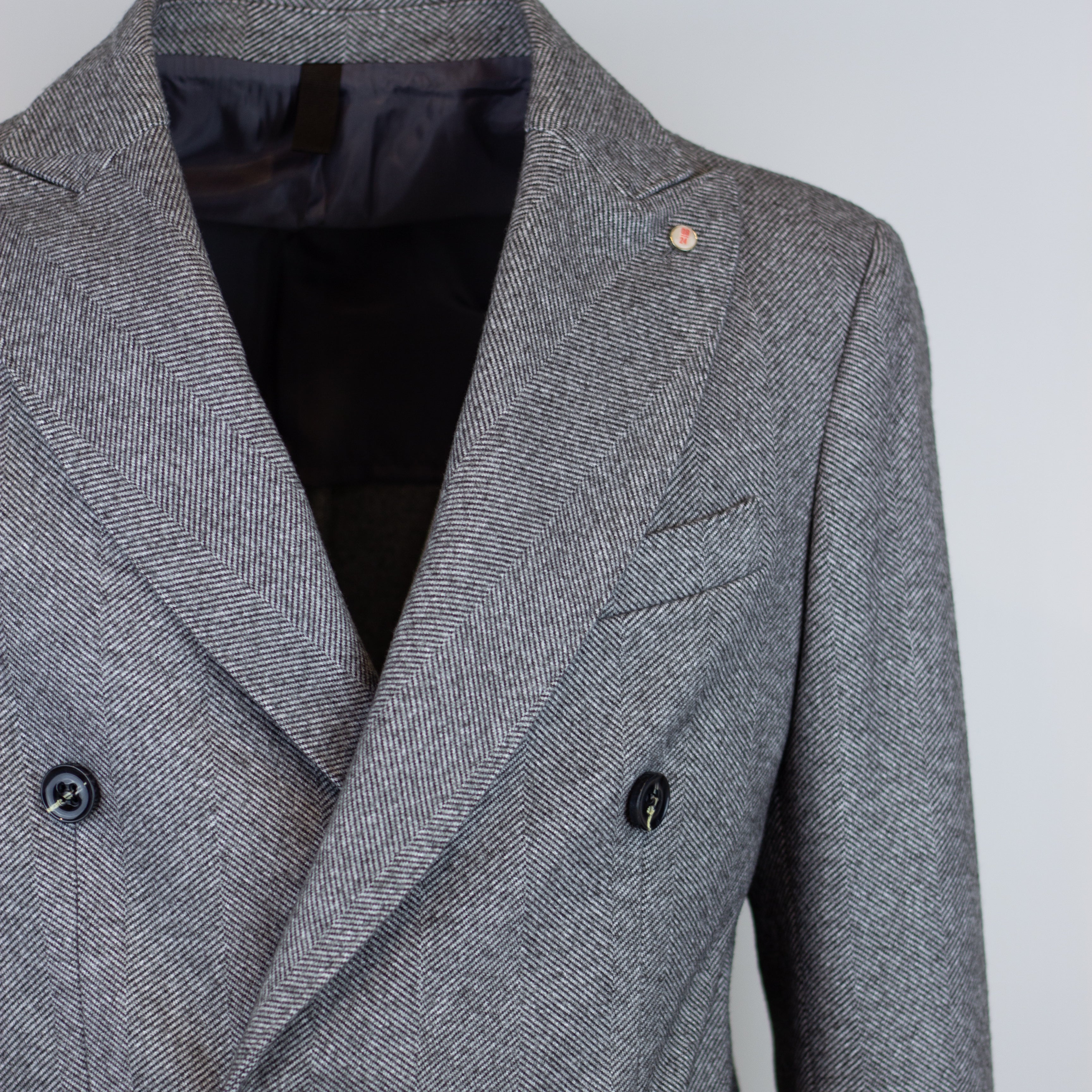 Cappotto QB24 Doppiopetto Brenda Grigio