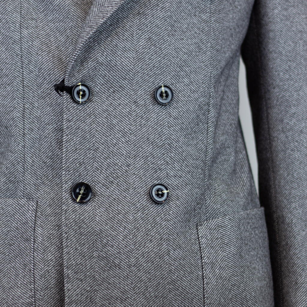 Cappotto QB24 Doppiopetto Brenda Grigio