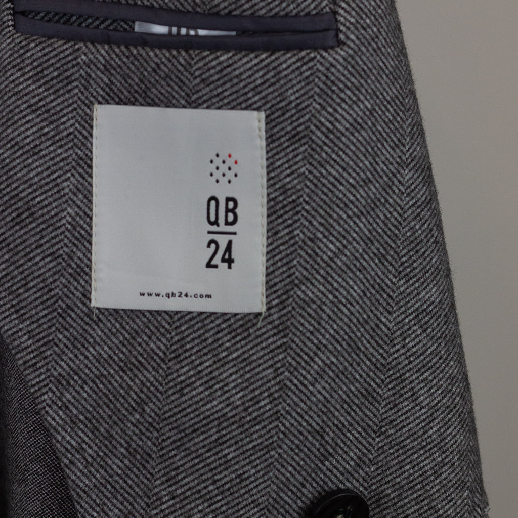 Cappotto QB24 Doppiopetto Brenda Grigio