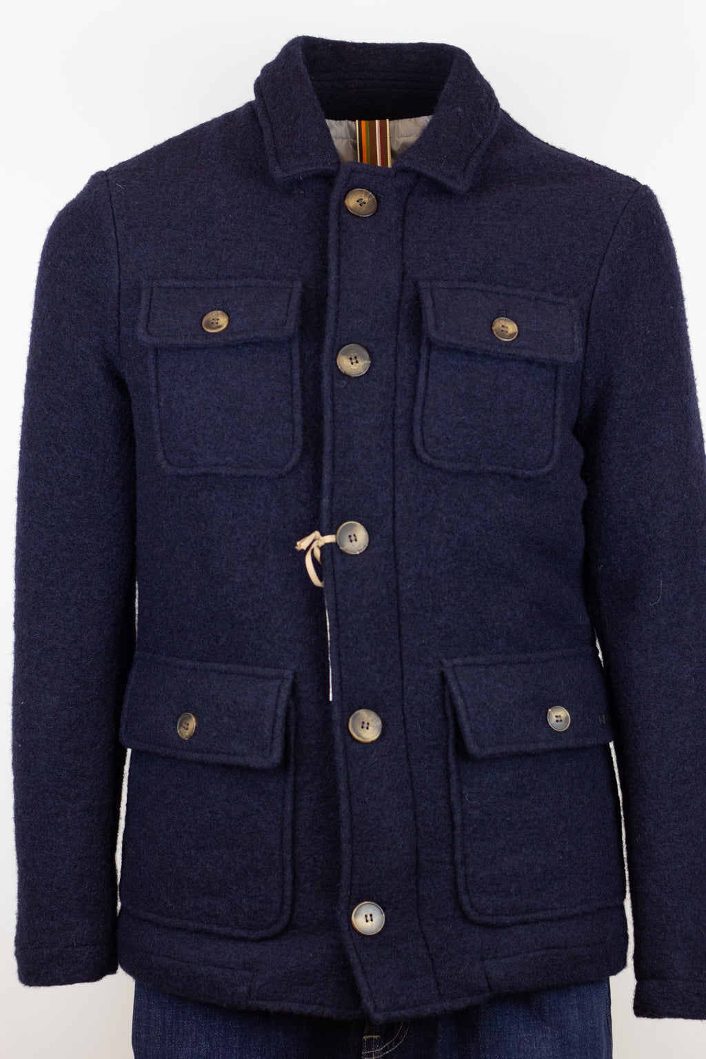 Giubbino QB24 Field Jacket Blu