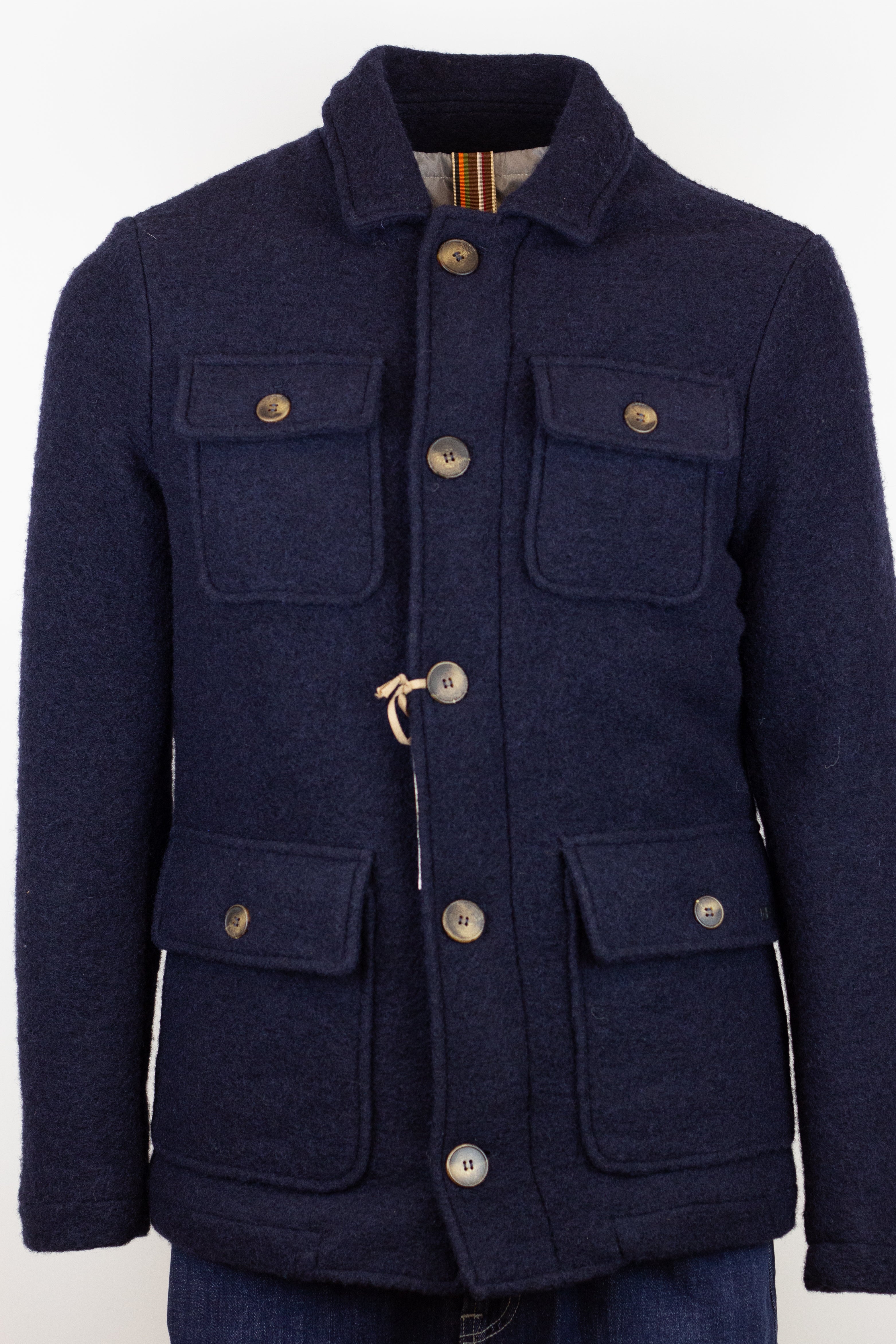 Giubbino QB24 Field Jacket Blu