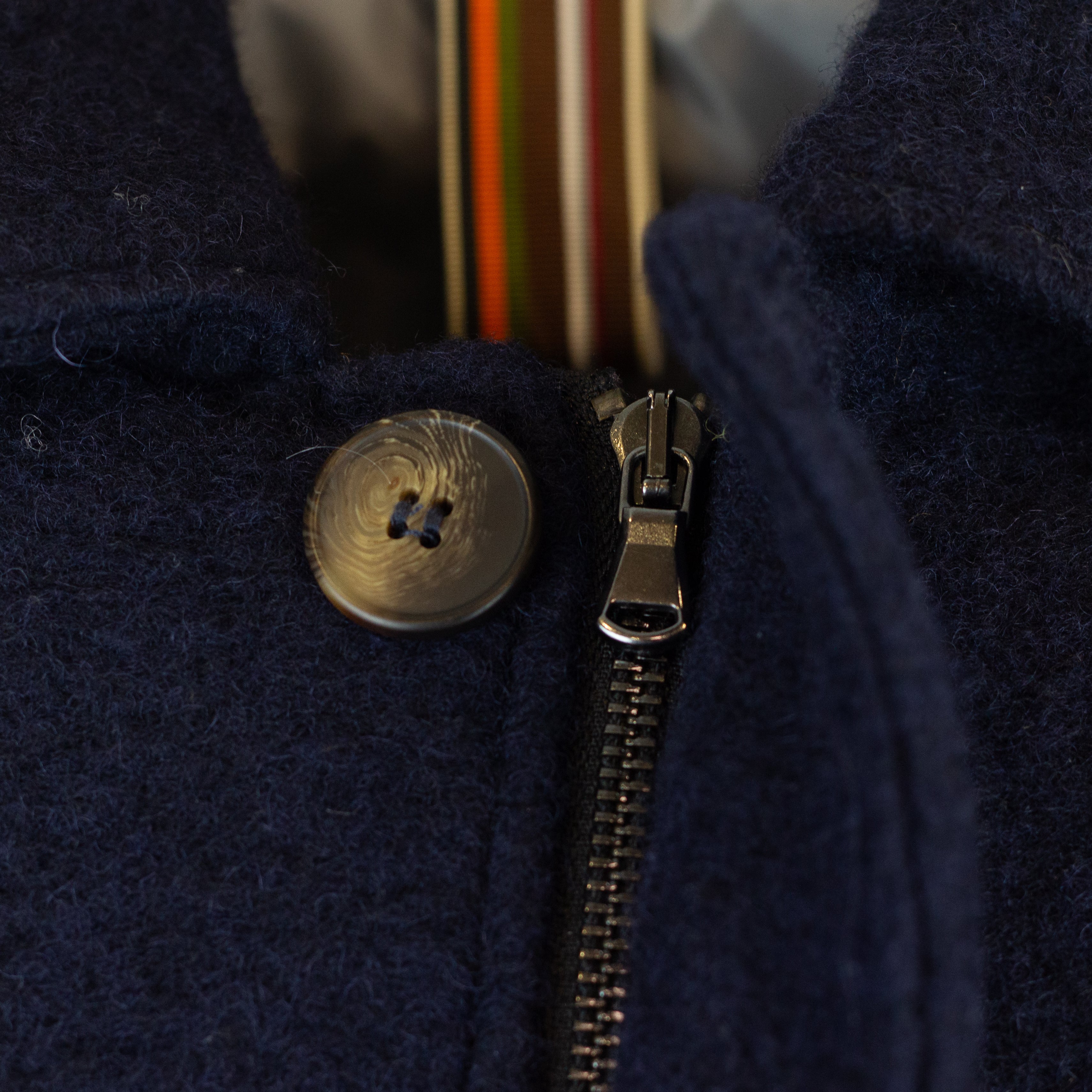 Giubbino QB24 Field Jacket Blu