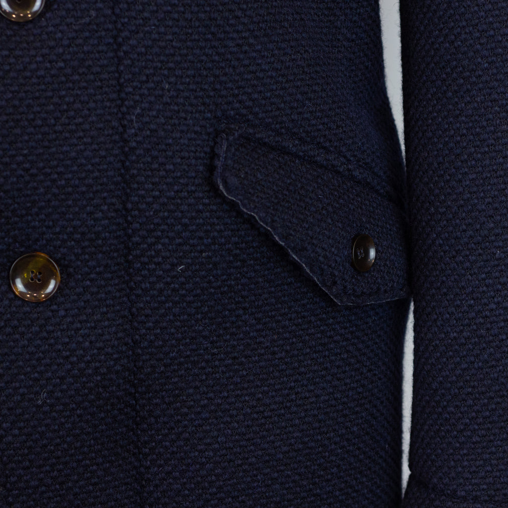 Cappotto QB24 Parka Piquet Blu