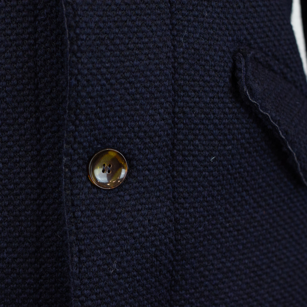 Cappotto QB24 Parka Piquet Blu