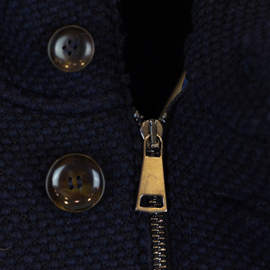 Cappotto QB24 Parka Piquet Blu