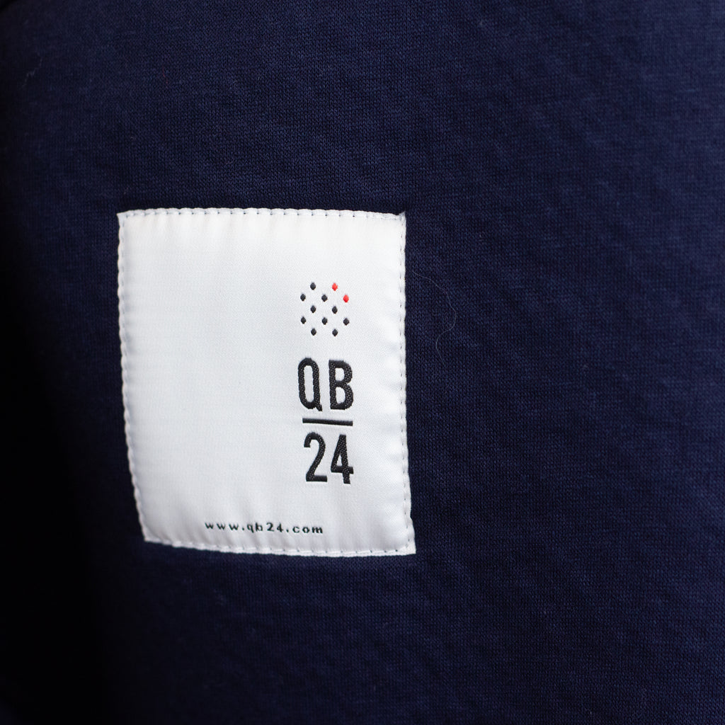 Cappotto QB24 Parka Piquet Blu