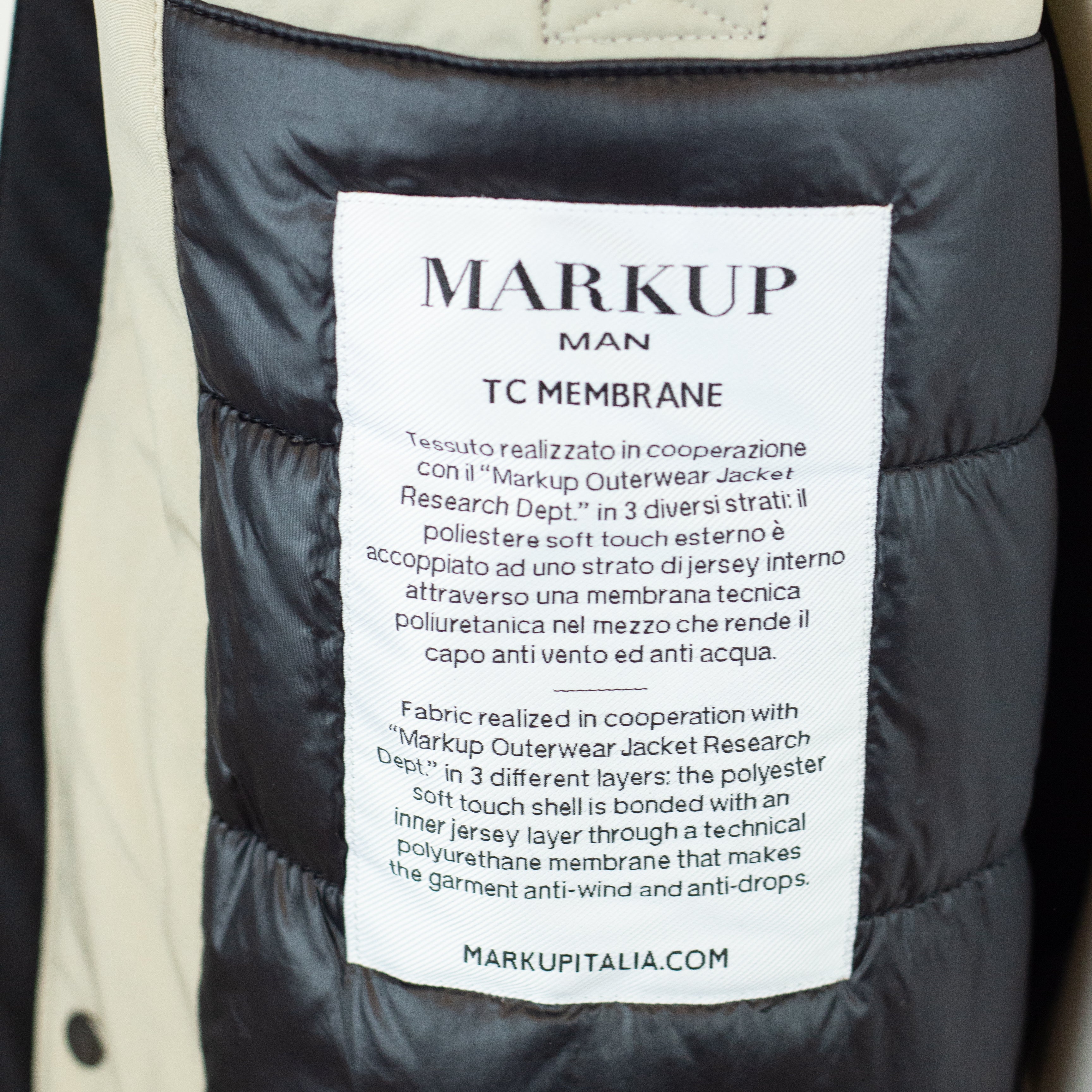 Giubbino Markup MK24007 Lungo