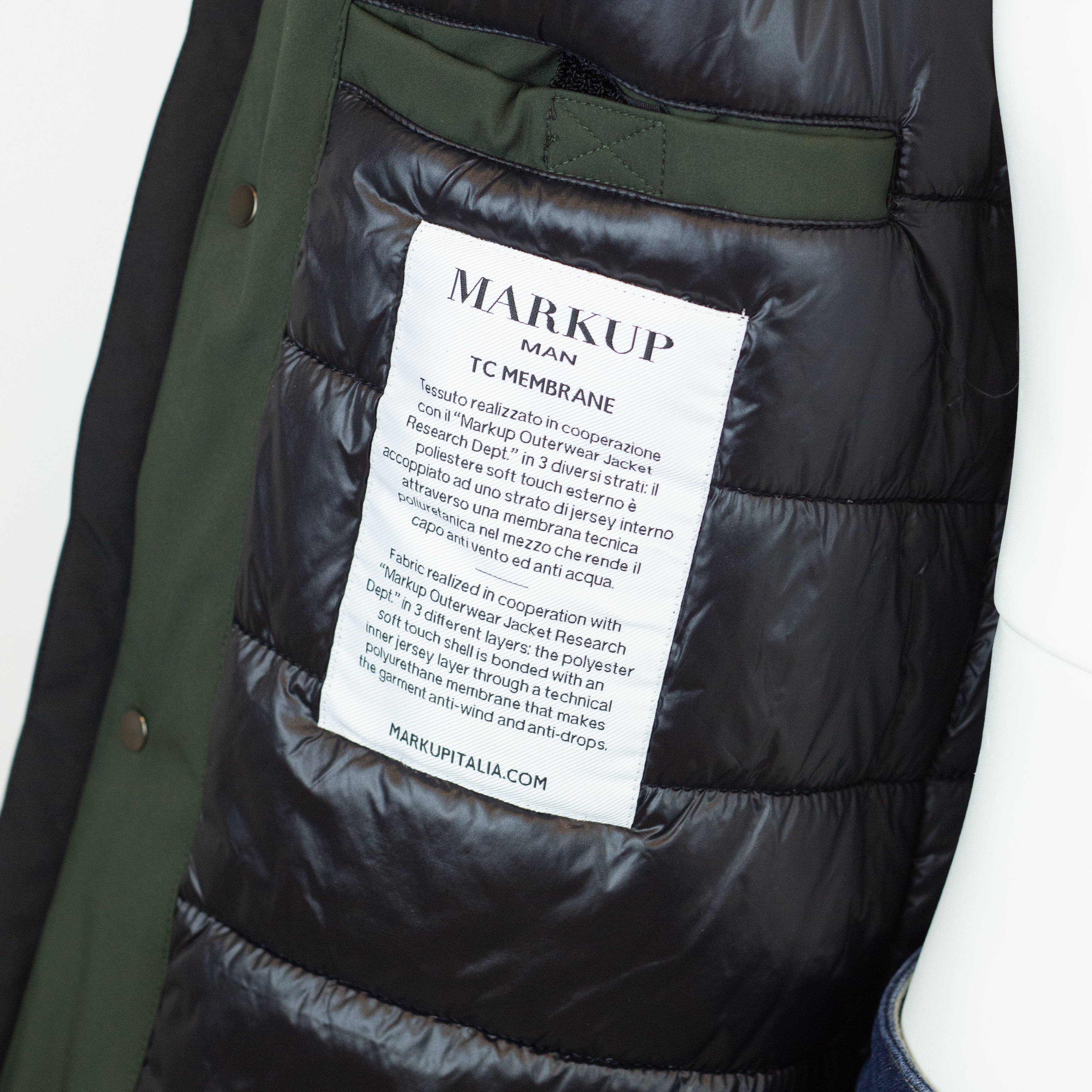 Giubbino Markup MK24007 Lungo