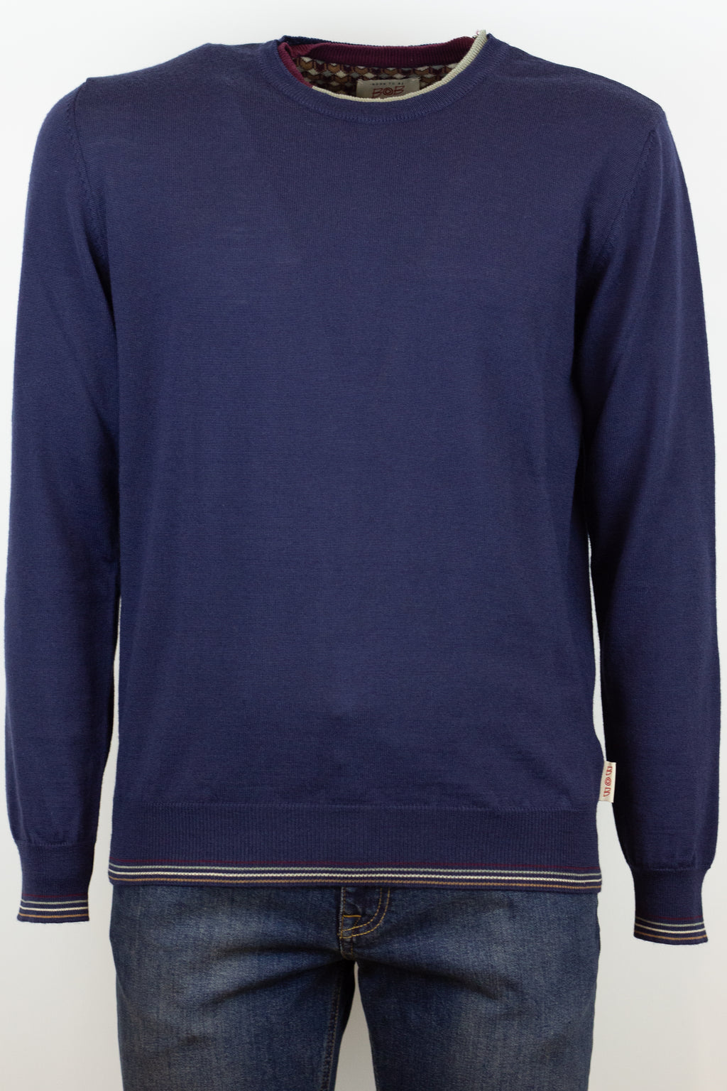 Maglione BOB modello Scaf Blu