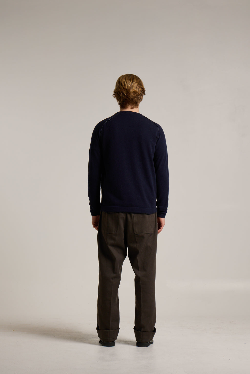 Maglione Wool & Co. Girocollo Taglio Felpa WO0180