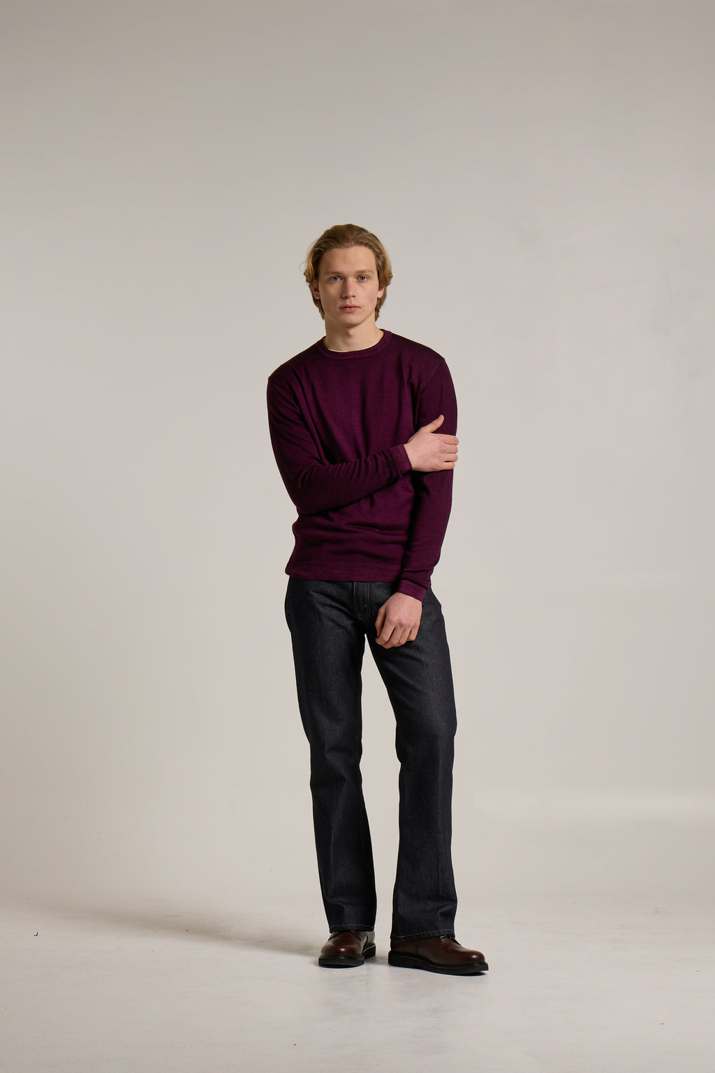 Pullover Wool & Co. Girocollo Merinos Vintage