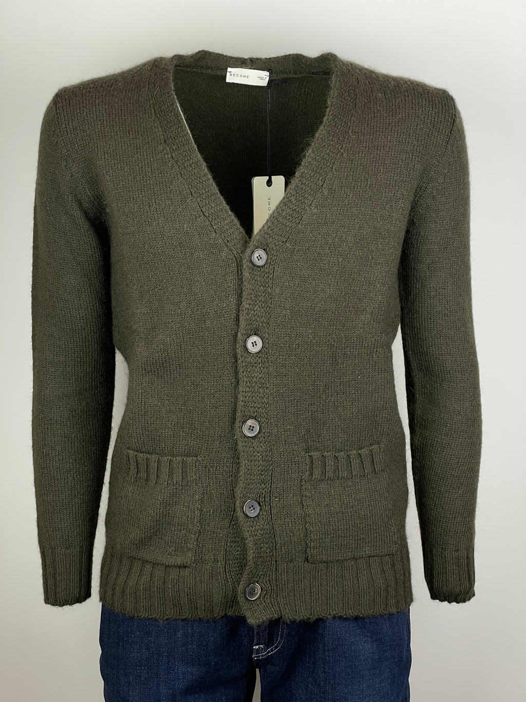 Cardigan Become Verde 541419A