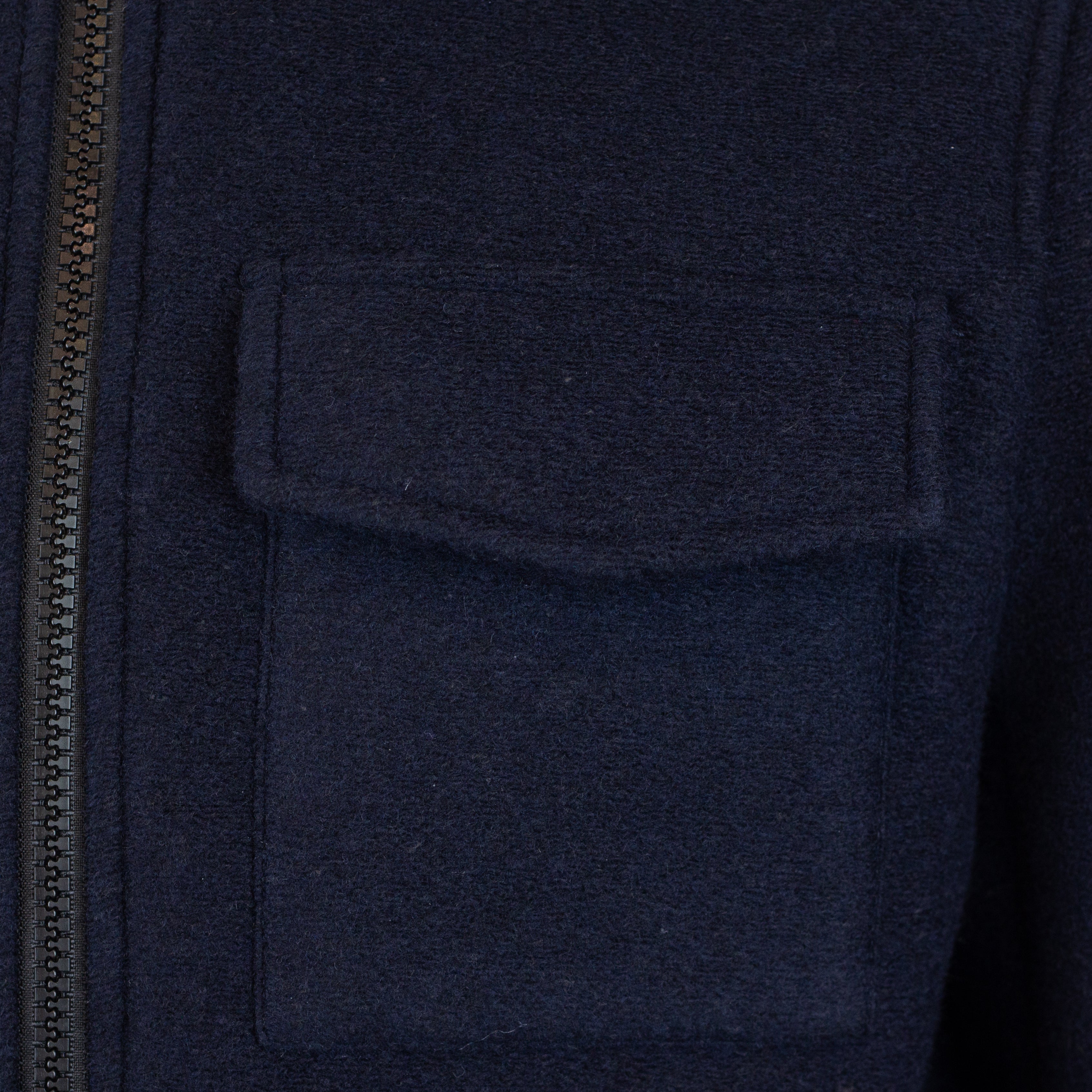 Bomber Manuel Ritz Lana e Neoprene Blu