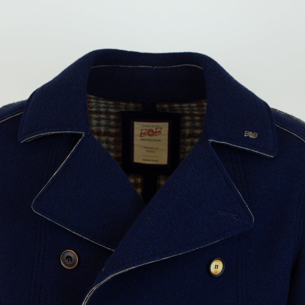 Cappotto BOB Peacoat Blu