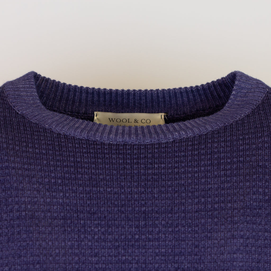 Maglione Wool & Co Merinos Lavorato WO1015