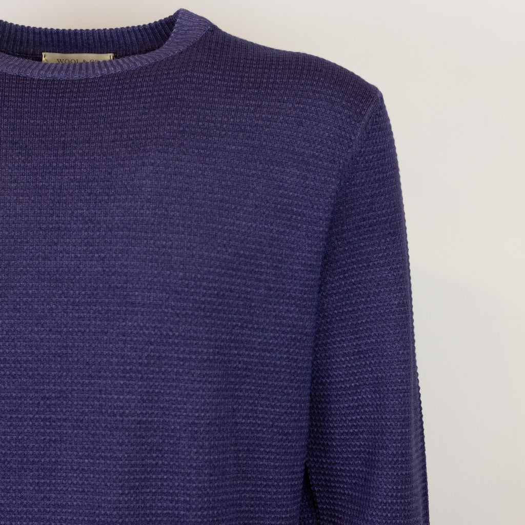 Maglione Wool & Co Merinos Lavorato WO1015