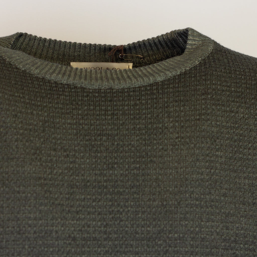 Maglione Wool & Co Merinos Lavorato WO1015