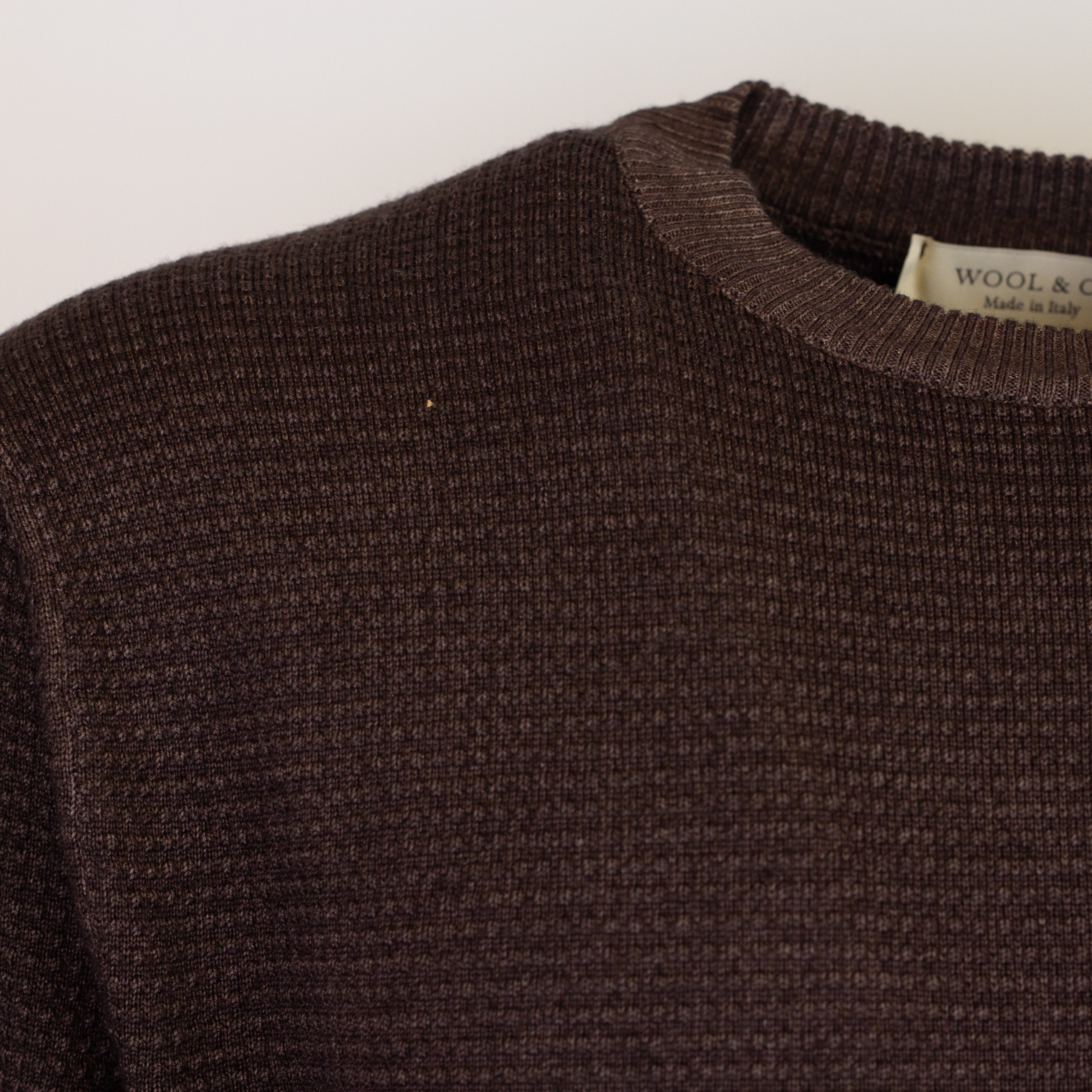 Maglione Wool & Co Merinos Lavorato WO1015