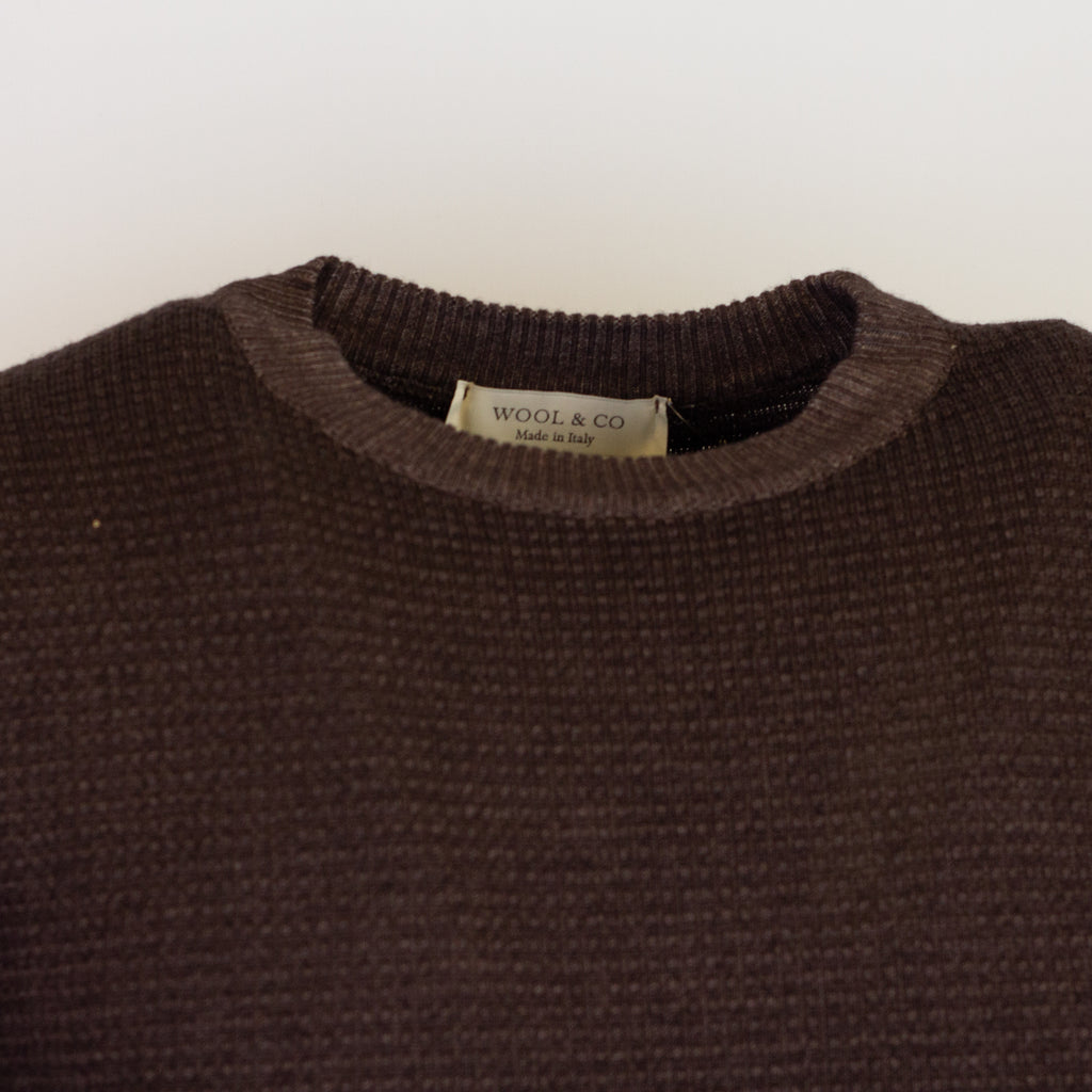 Maglione Wool & Co Merinos Lavorato WO1015