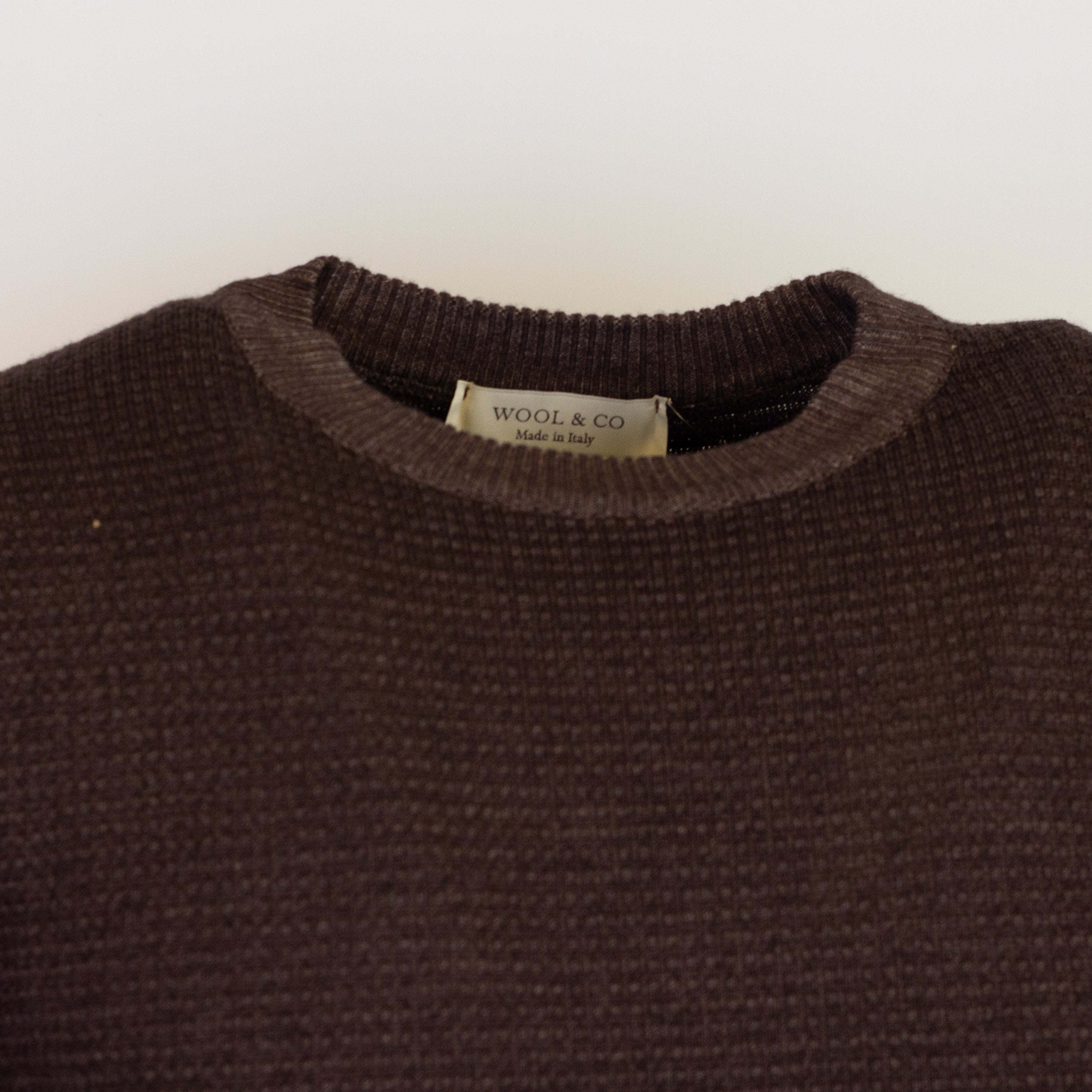 Maglione Wool & Co Merinos Lavorato WO1015