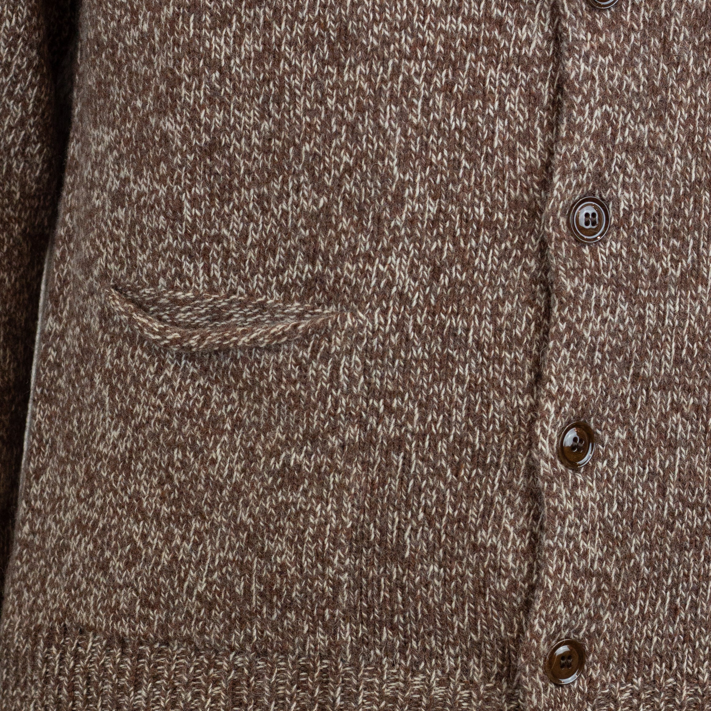 Cardigan Wool & Co. Collo Camicia