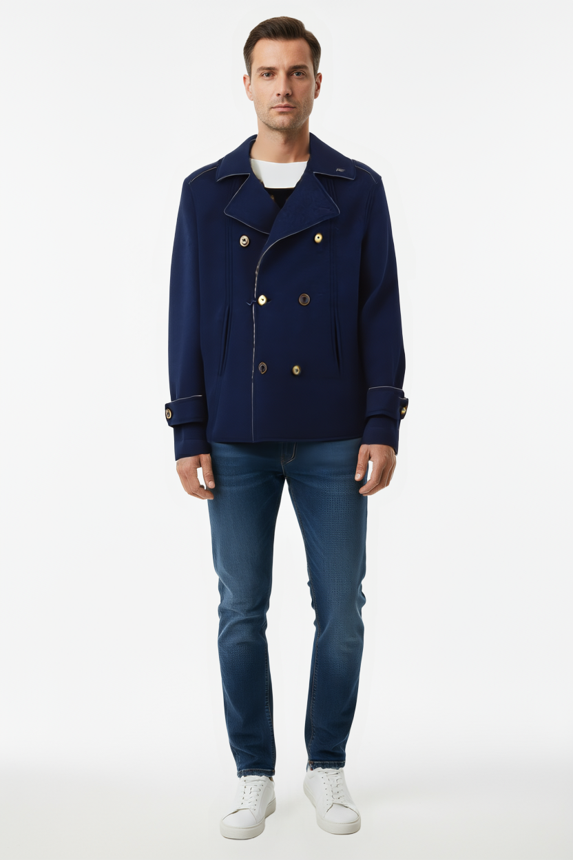Cappotto BOB Peacoat Blu