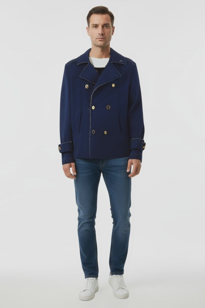 Cappotto BOB Peacoat Blu